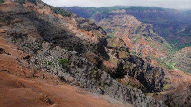 Kauai Adası 'nın güzel manzarası