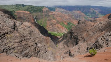 Kauai Adası 'nın güzel manzarası