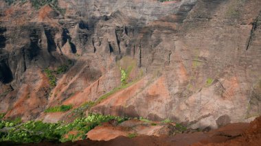 Kauai Adası 'nın güzel manzarası