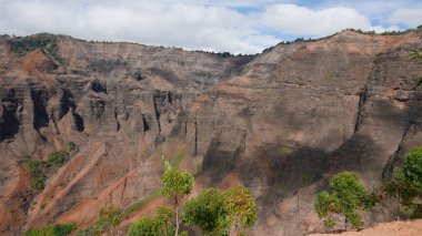 Kauai Adası 'nın güzel manzarası