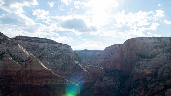 Parque Nacional Zion Paisagem — Fotografia de Stock