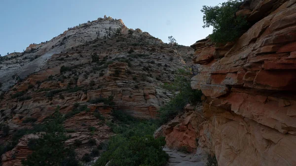 Parque Nacional Zion Paisagem — Fotografia de Stock