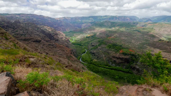 Beau Paysage Dans Île Kauai — Photo