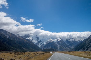 Yeni Zelanda güzel manzara