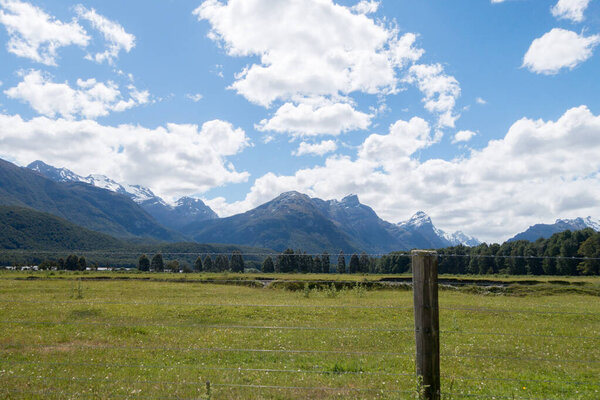 Beautiful Landscape In New Zealand