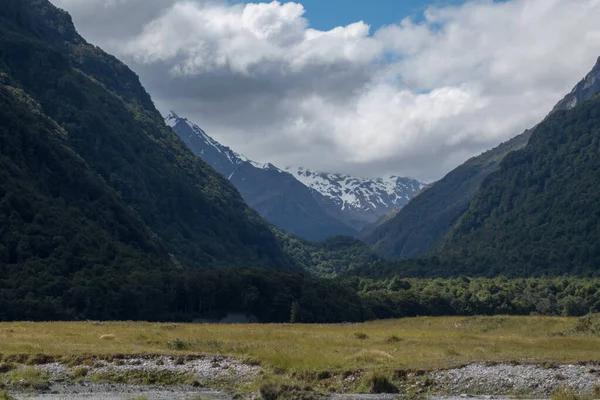 Vackra Landskap Nya Zeeland — Stockfoto