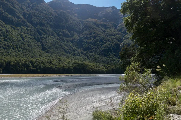 Vackra Landskap Nya Zeeland — Stockfoto