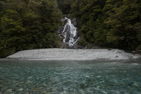 在新西兰的美丽风景 — 图库照片