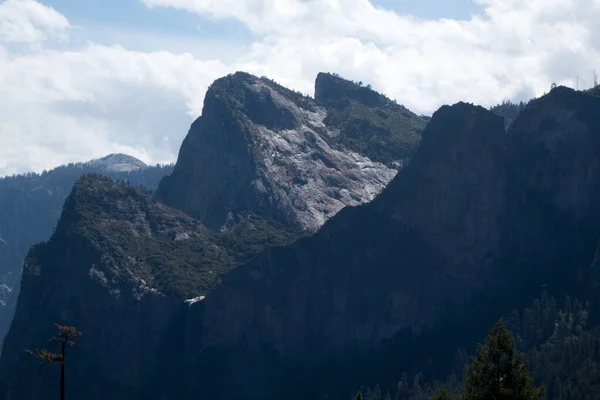 Yosemite National Park Valley Summer Landscape Tunnel View — стокове фото