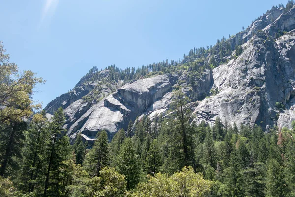 Yosemite National Park Valley Summer Landscape Tunnel View — стокове фото