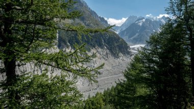 Dağların güzel manzarası