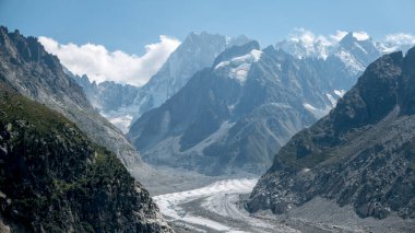 Kafkas dağlarının güzel manzarası