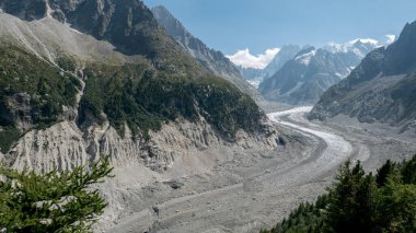 Dağların güzel manzarası