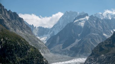 Dağların güzel manzarası