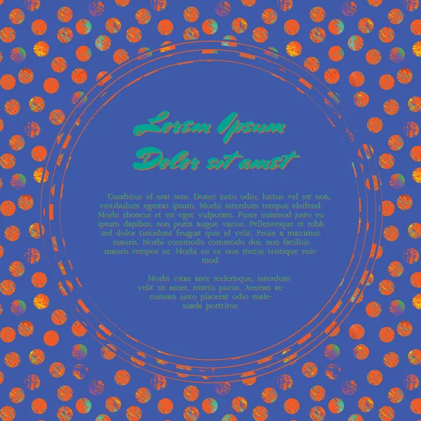 Abstract background with textured circles.