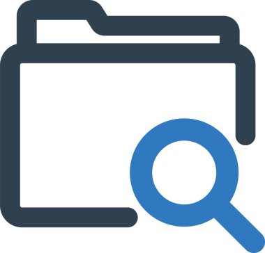 Dizin araması izole edilmiş vektör simgesi kolayca değiştirilebilir ya da düzenlenebilir