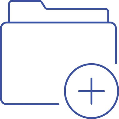 Kolayca düzenleyebilen ya da düzenleyebilen dizin izole edilmiş vektör simgesi ekle