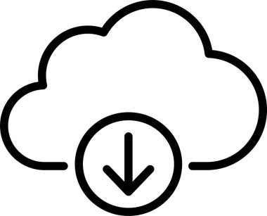 Kolayca değiştirebilen ya da düzenleyebilen izole edilmiş vektör simgesi indiriliyor
