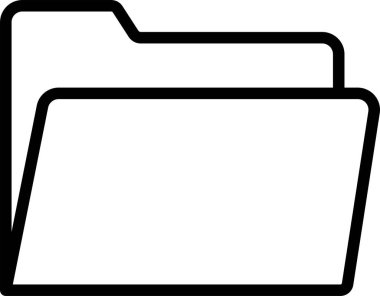 Kolayca düzenleyebilen ya da düzenleyebilen Dizin İzole Vektör simgesi