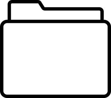 Kolayca düzenleyebilen ya da düzenleyebilen Dizin İzole Vektör simgesi