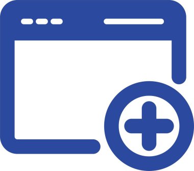 Kolayca düzenleyebilen ve düzenleyebilen Tarayıcı İzole Vektör simgesi ekle