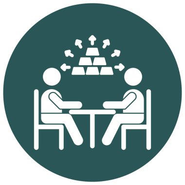 Kolayca değiştirebilen ya da düzenleyebilen izole edilmiş vektör simgesi kazanma