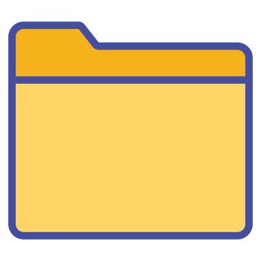 Kolayca düzenleyebilen ya da düzenleyebilen Dizin İzole Vektör simgesi