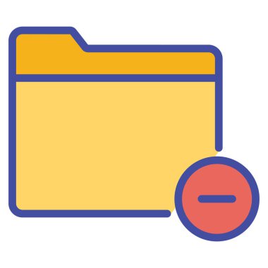 Kolayca düzenleyebilen ya da düzenleyebilen Dizin İzole Edilmiş Vektör simgesini sil