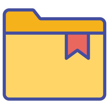 Yer imi dizini izole edilmiş Vektör simgesi kolayca değiştirilebilir veya düzenlenebilir