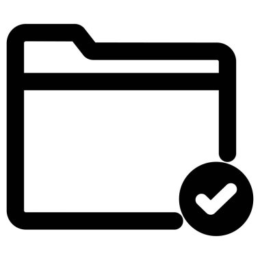 Onaylanmış dizin izole edilmiş Vektör simgesi kolayca düzenlenebilir ya da değiştirilebilir