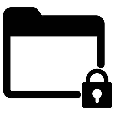 Kilitli dizin izole edilmiş Vektör simgesi kolayca düzenleyebilir ya da düzenleyebilir