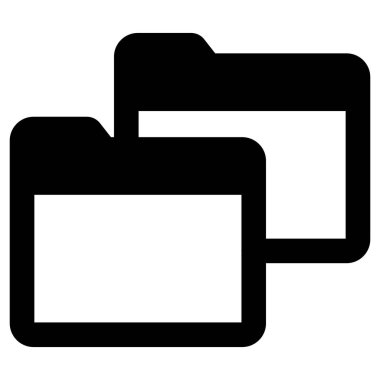 Kolayca düzenleyebilen ve düzenleyebilen dizin izole edilmiş Vektör simgesini kopyala