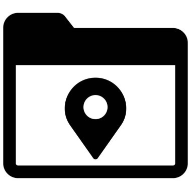 Dizin konumu izole edilmiş Vektör simgesi kolayca düzenlenebilir ya da değiştirilebilir