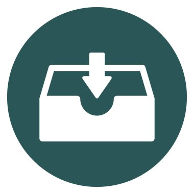 Kolayca düzenleyebilen ya da düzenleyebilen izole edilmiş vektör simgesi indiriliyor