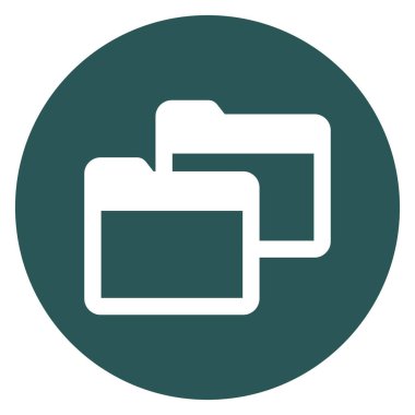 Kolayca düzenleyebilen ve düzenleyebilen dizin izole edilmiş Vektör simgesini kopyala