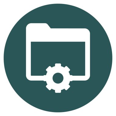 Kolayca düzenleyebilen ya da düzenleyebilen izole edilmiş vektör simgesi