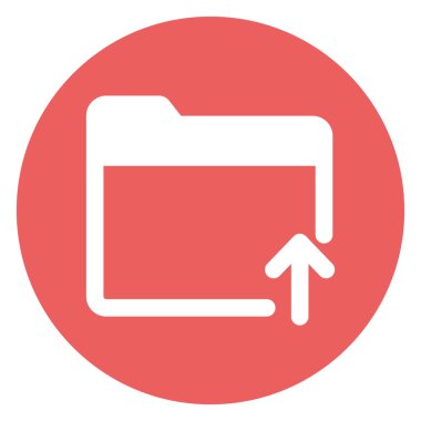 Kolayca değiştirebilen ya da düzenleyebilen izole edilmiş vektör simgesi yükle