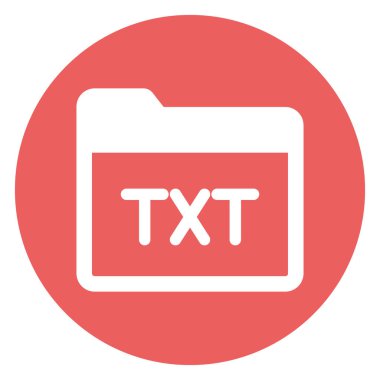 txt dizin izole Vektör simgesi kolayca düzenleyebilir ya da düzenleyebilir