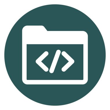 Kolayca değiştirilebilen ya da düzenlenebilen dizin izole edilmiş Vektör simgesi