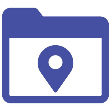 Dizin konumu izole edilmiş Vektör simgesi kolayca düzenlenebilir ya da değiştirilebilir