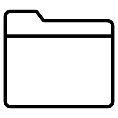 Kolayca düzenleyebilen ya da düzenleyebilen Dizin İzole Vektör simgesi