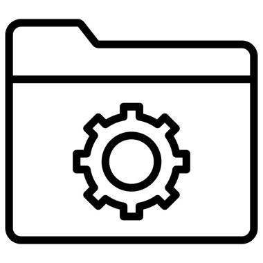  Kolayca düzenleyebilen ya da düzenleyebilen izole edilmiş vektör simgesi