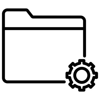 Kolayca değiştirilebilen ya da düzenlenebilen izole edilmiş vektör simgesi ayarlanıyor