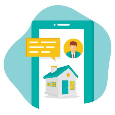 Ev geribeslemesi izole edilmiş Vektör simgesi kolayca düzenleyebilir ya da değiştirebilir