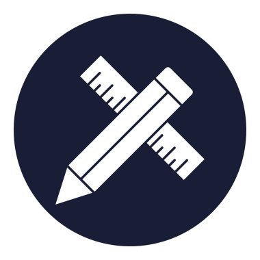 Kolayca düzenleyebilen veya düzenleyebilen izole edilmiş vektör simgesi