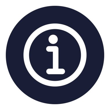 Kolayca değiştirebilen ya da düzenleyebilen Bilgi İzole Vektör simgesi