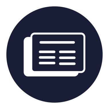 Kolayca değiştirilebilen ya da düzenlenebilen izole edilmiş vektör simgesi