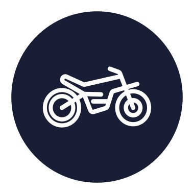 Scooter izole edilmiş vektör simgesi kolayca düzenleyebilir ya da değiştirebilir