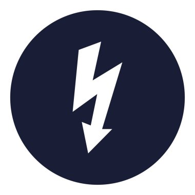 Kolayca değiştirebilen ya da düzenleyebilen Gök Gürültüsü İzole Vektör simgesi