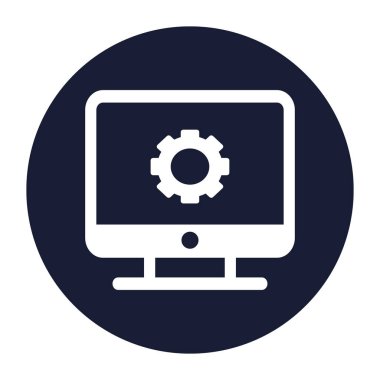 pc tercihleri Kolayca düzenleyebilen ve düzenleyebilen izole edilmiş Vektör simgesi